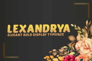 A Cute Display Font with an Elegant Twist