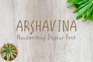 Arshavina: A Down-to-Earth Display Font for Makers