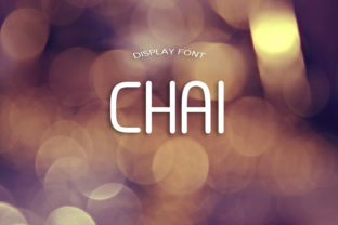 Chai: A Clean Rounded Display Font for Confident Branding