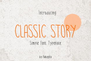 Classic Story: A Display Font for Crafters