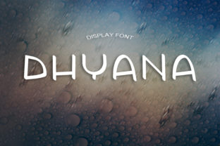 Dhyana: A Luxurious All Caps Display Font for Modern Branding