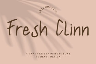 Fresh Clinn: A Playful Display Font for Editorial Design