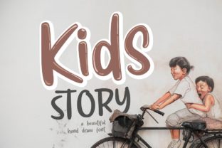 Give Your Brand a Storybook Feel with the Kids Story Font