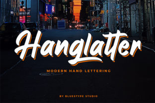 Hanglatter: A Display Font for Adventurous Branding