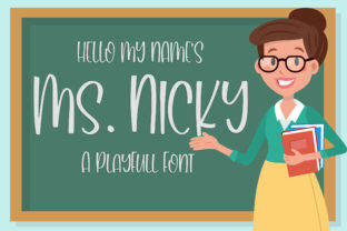Mr. Nicky: A Playful Display Font for Branding