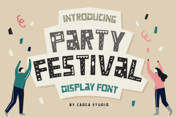 Party Festival Font: Vibrant Display Typeface for Celebratory Campaigns