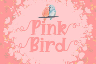 Pink Bird Font: A Playful Typeface for Digital Creatives