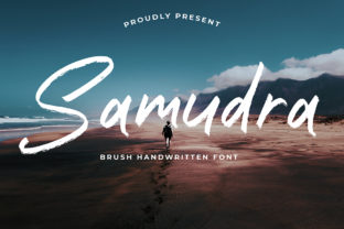 Samudra: A Handwritten Brush Font for Modern Web Design