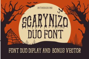 Scarynizo: A Creepy Display Font for Campaign Designers