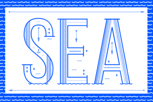 Sea: A Display Font That Makes Campaigns Impossible to Ignore