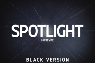 Spotlight Black: A Sans Serif Font That Makes Your Brand Look Polished