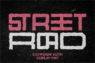 Street Road: The Display Font That Elevates Your Brand Identity